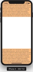 iPnone X safeAreaInsets -1